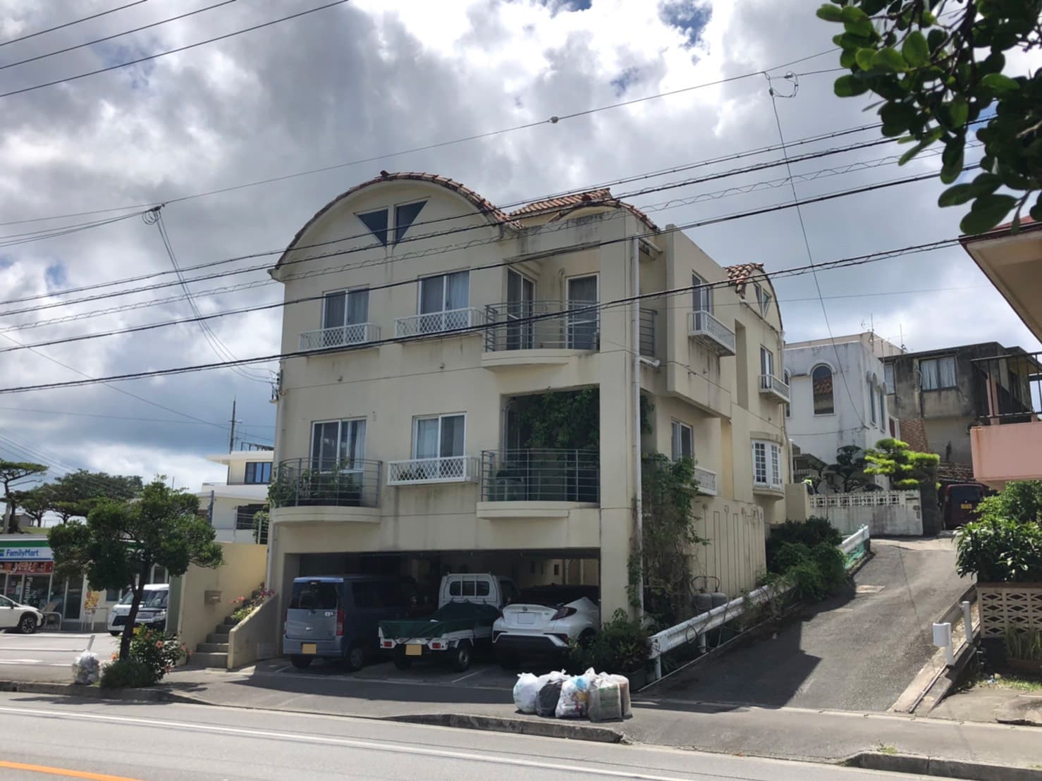 施工前の外壁