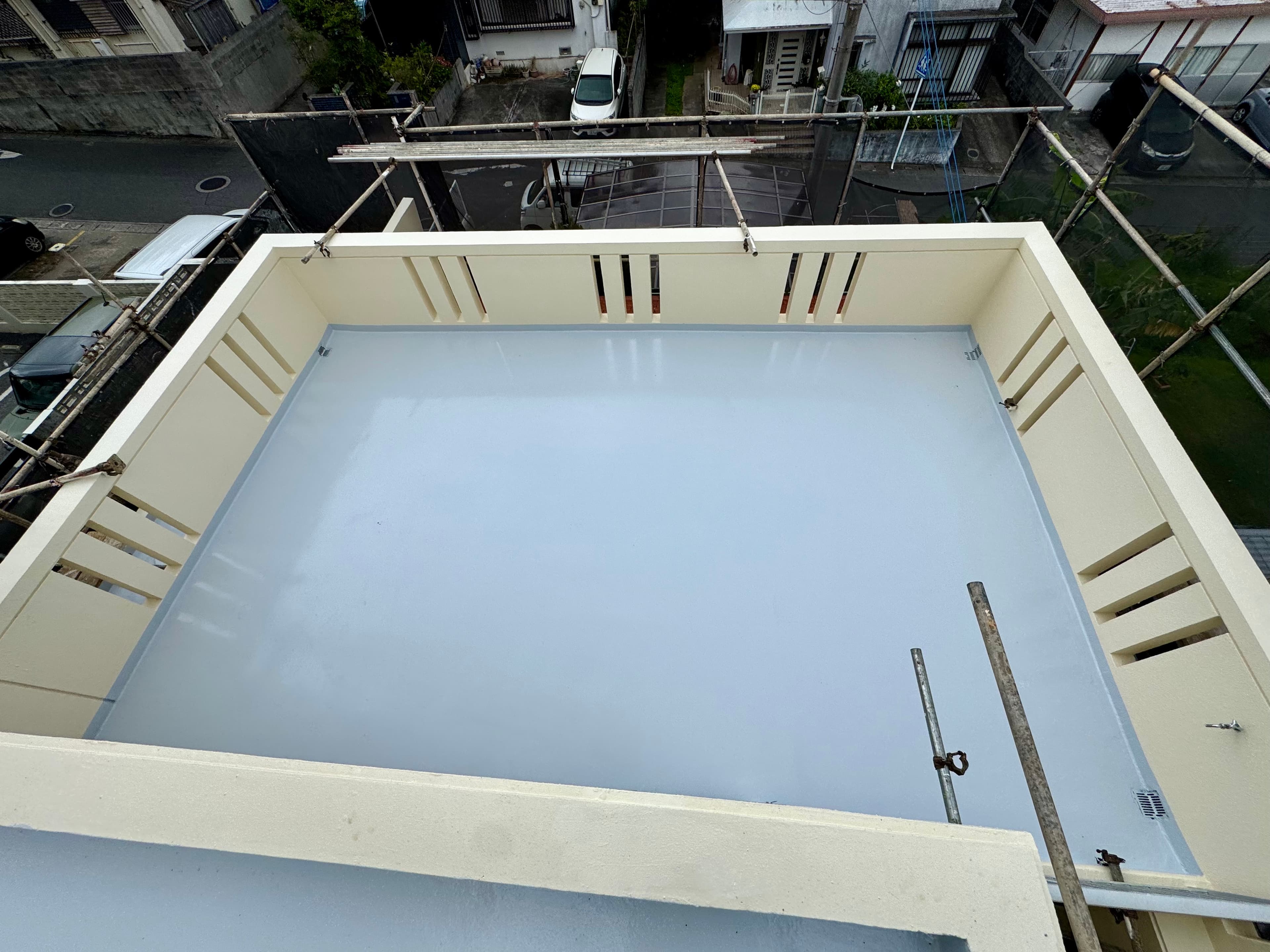 ベランダの防水工事