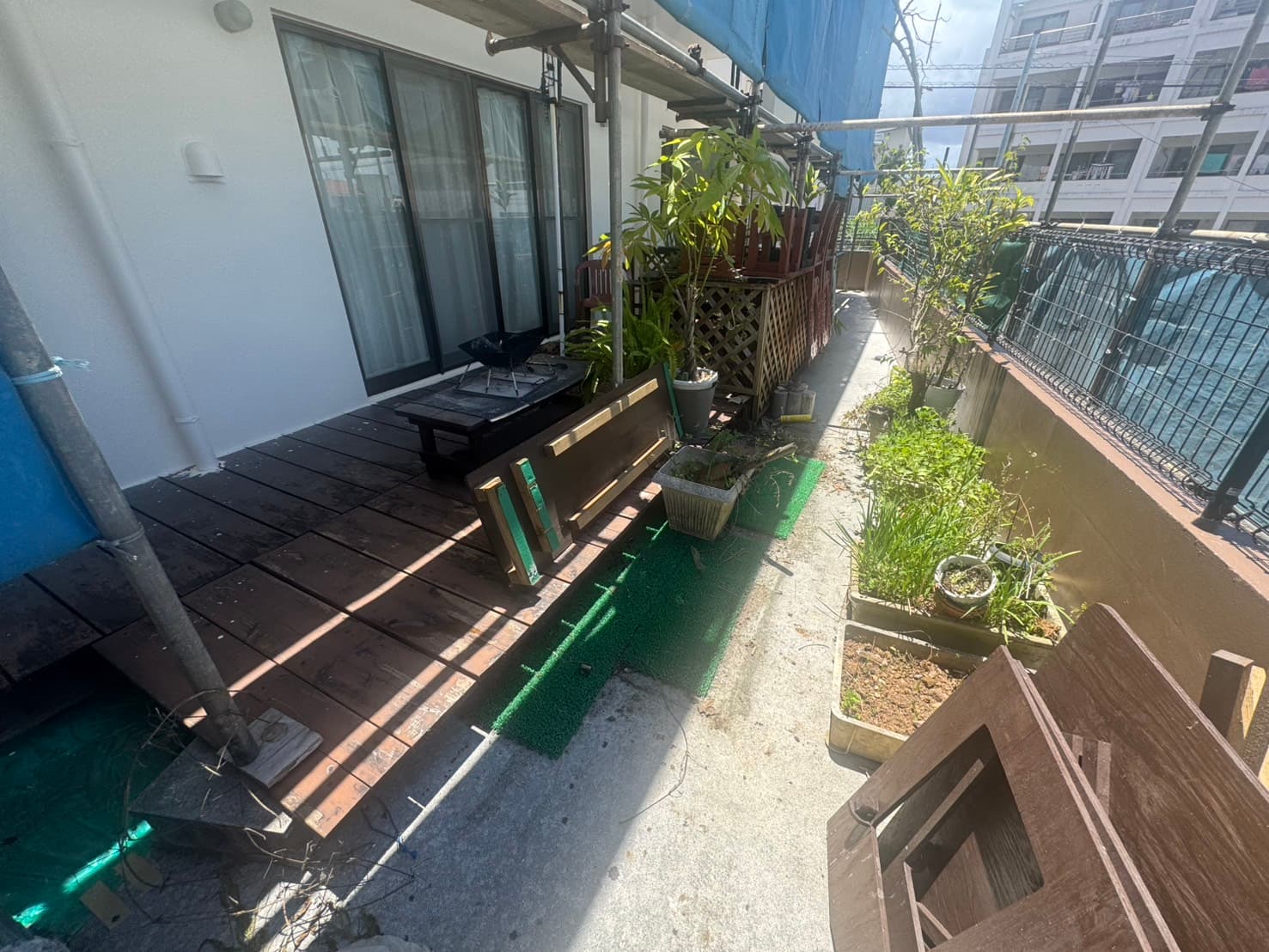 外壁・屋上以外の塗装前